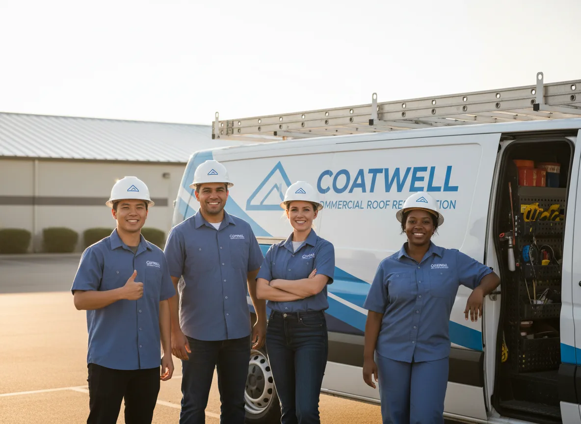 Commercial roof coating company in Crescent, PA